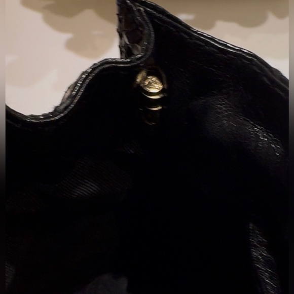 Vintage 80s Palizzio Genuine Snakeskin
Black Small Shoulder Clutch Bag. - Picture 11 of 11